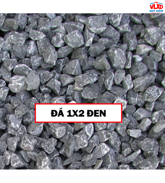 Đá 1×2 đen